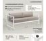 Уличный диван GreenWeen CAPRI белый алюминий, светло-серый велюр GW-AL-CAPRI-SOFA-1900W 8
