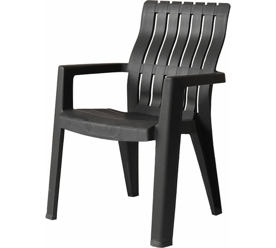 Стул B:rattan Chicago, антрацит 40-610-1 BIO