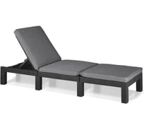 Шезлонг Keter Daytona Delux графит 252223