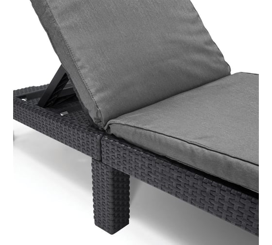 Шезлонг Keter Daytona Delux графит 252223