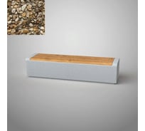 Бетонная скамья ООО Архитек-Бетон отмыв С-66-200О