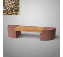 Бетонная скамья ООО Архитек-Бетон отмыв С-71О