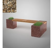 Бетонная скамья ООО АРХИТЕК-БЕТОН отмыв С-19О