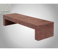 Бетонная скамья ООО Архитек-Бетон полировка, белая С-49ПБ