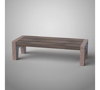 Бетонная скамья Архитек-Бетон Полировка серый С-78ПС