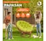 Кресло Tetchair PAPASAN 23/01 W Pecan с подушкой, флок, орех/олива 23 13741 8