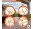 Кресло Tetchair PAPASAN ECO P115-1/SP STD Natural с подушкой, с ремешками 13766 3