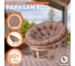 Кресло Tetchair PAPASAN ECO P115-1/SP STD Natural с подушкой, с ремешками 13766 4