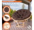 Кресло Tetchair PAPASAN ECO P115-1/SP STD Natural с подушкой, с ремешками, ткань 13763 4