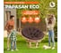 Кресло Tetchair PAPASAN ECO P115-1/SP STD Natural с подушкой, с ремешками, ткань 13763 8