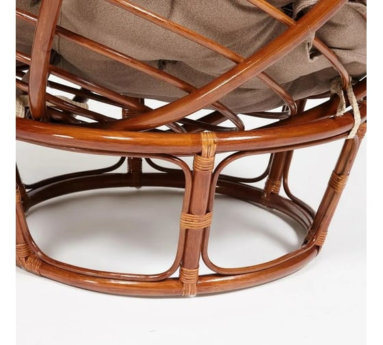 Кресло Tetchair PAPASAN 23/01 W Pecan с подушкой, экошерсть, орех/коричневый 1811-5 13745