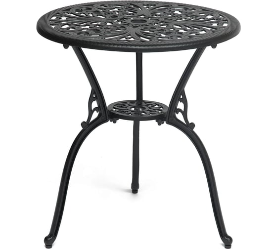 Комплект Tetchair Secret De Maison Romance стол и 2 стула, алюминиевый сплав, диаметр 60 см/высота 67 см, 53x41x89 см 10668