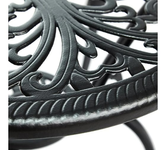 Комплект Tetchair Secret De Maison Romance стол и 2 стула, алюминиевый сплав, диаметр 60 см/высота 67 см, 53x41x89 см 10668