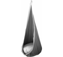 Качели-гамак ZDK Homium, в форме кокона, серые swing_grey