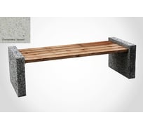 Бетонная скамья ООО Архитек-Бетон полировка, белая С-15ПБ