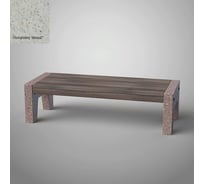 Бетонная скамья Архитек-Бетон Полировка белый С-78ПБ