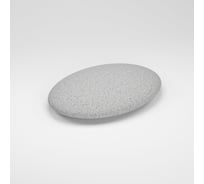 Бетонная скамья Архитек-Бетон Галька круглая Полировка белый С-61ПБ