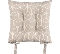 Подушка на стул Altali на завязках, ортопедическая, хлопковая, 40х40 см, коллекция Гэтсби 705-3044/1