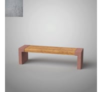 Бетонная скамья ООО Архитек-Бетон серый бетон С-31СБ