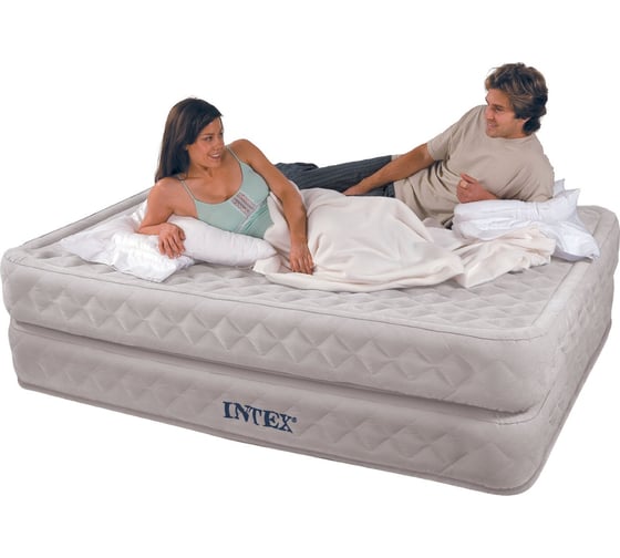 Матрас-кровать ортопедический 152х203х51см Intex 66962
