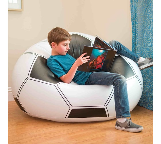 Кресло Intex футбольный мяч, 108х110х66см 68557