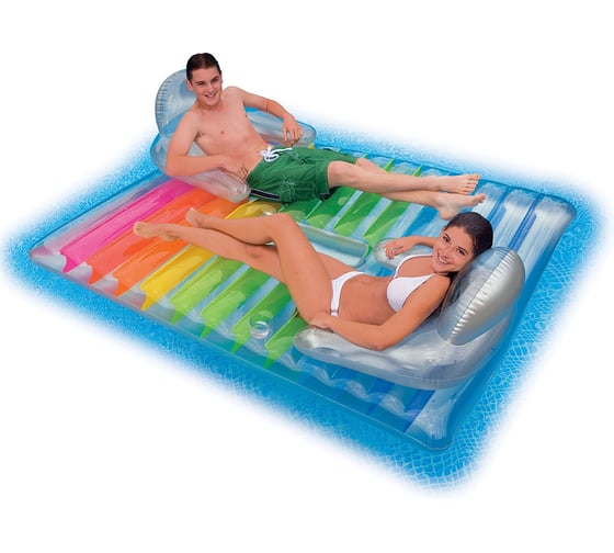 Матрас-плот для двоих Intex, 206х157см 58877