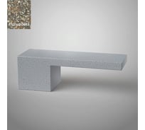 Скамья бетонная ООО Архитек-Бетон Полировка серый С-82ПС