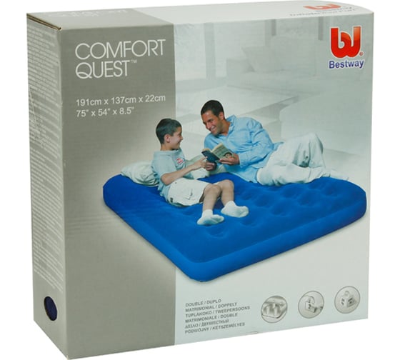 Матрас надувной 191x137х22 см BestWay 67002 BW