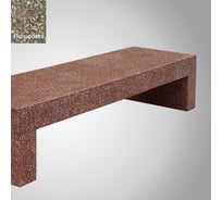 Бетонная скамья Архитек-Бетон Полировка серый С-49ПС