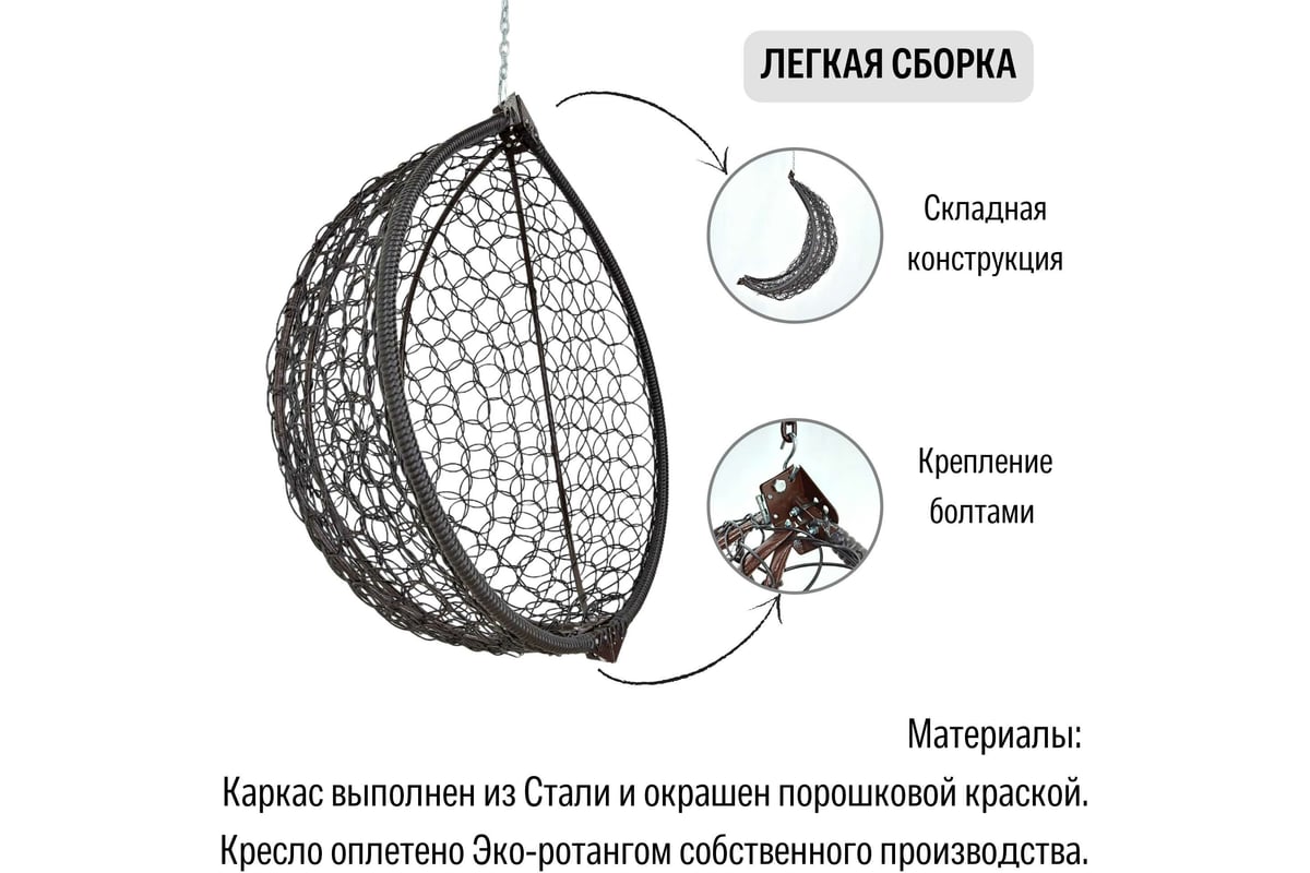 Инструкция по сборке кресла из ротанга