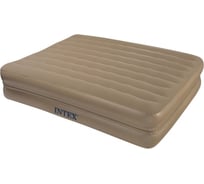 Кровать 2 в 1 бежевая Intex 66754, 152х203х46 см