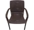 Стул TWEET Bali Solid черно-коричневый MT68B 6