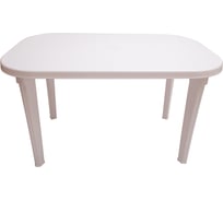 Пластиковый стол Garden Story овальный, белый СП2-МТ001
