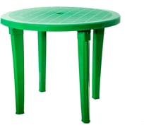 Пластиковый стол Garden Story круглый, зеленый СП1-МТ015