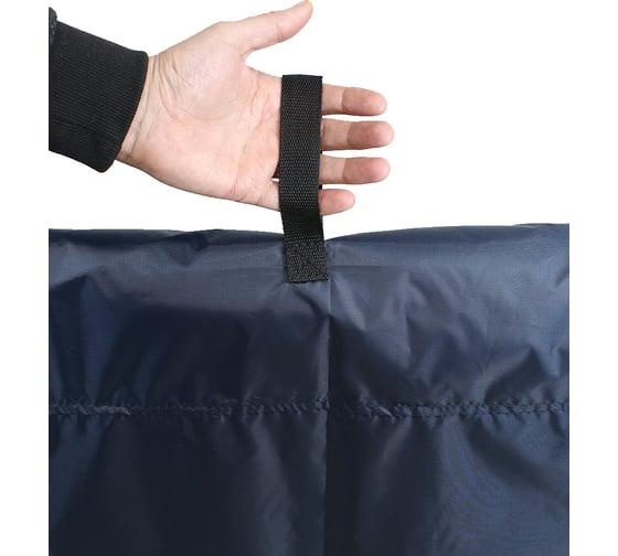 Комплект чехлов для стульев Tplus 510x510x1010 мм, 2 шт., оксфорд 210, синий T019200