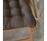 Сидушка с лузгой гречихи witerra 43x43 см, блэкаут, матовый коричневый 109215 3