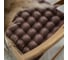 Сидушка с лузгой гречихи witerra 43x43 см, канвас-велюр коричневый 109238 2