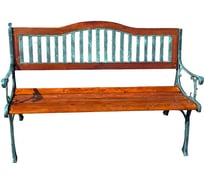 Садовая чугунная скамейка SevenBerg ритмика 1.3 м 4687202882571