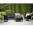 Комплект с тройным диваном Keter Salemo 3 seater set графит 238590 2