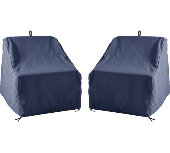 Комплект чехлов для кресел Tplus 1100x950x900/660 мм, 2 шт., оксфорд 210, синий T018637 1