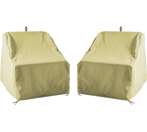 Комплект чехлов для кресел Tplus 1210x1010x1000/750 мм, 2 шт., оксфорд 240, бежевый T018901 1