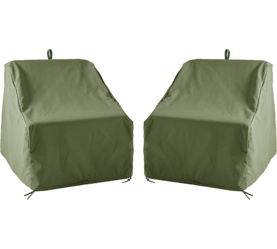 Комплект чехлов для кресел Tplus 1210x1010x1000/750 мм, 2 шт., оксфорд 210, олива T018676