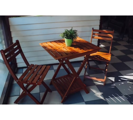 Набор садовой мебели PlydeArt PALERMO коричневый 7NR22BR00301