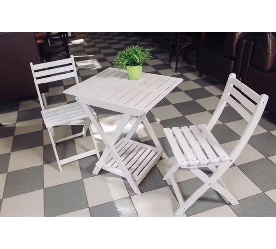 Набор садовой мебели PlydeArt PALERMO белый 7NR22WH00302