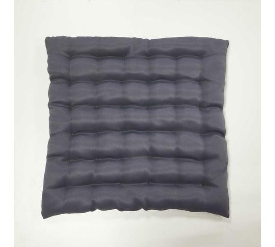 Сидушка с лузгой гречихи witerra 43x43 см, блэкаут, матовый графит 109214 1