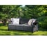 Диван Keter Corfu Triple (love seat max) графит 258975 3