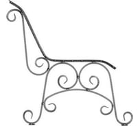 Боковина для скамьи СВОЙ МАСТЕР Вензель R арт 01.0097