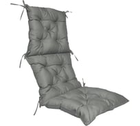 Трёхсекционная подушка-сидушка Mona Liza 50х150 см, бостон, серая 519160/1