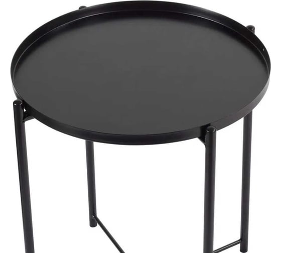 Кофейный столик BRADEX moon диам. 45x51 см, чёрный FR 0829