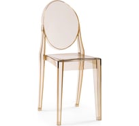 Пластиковый стул Woodville Victoria clear brown 15440